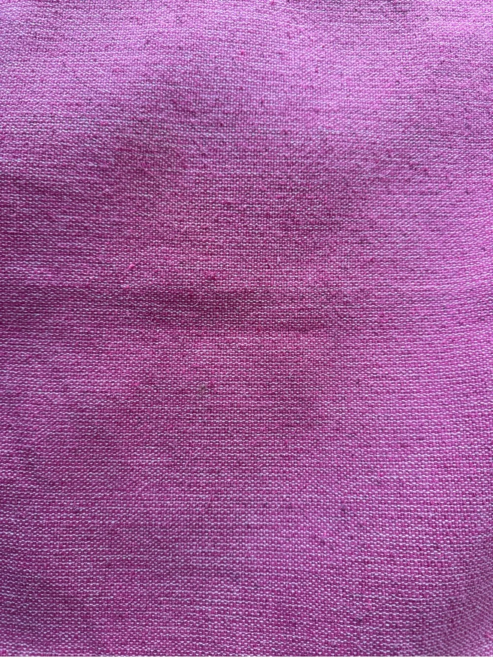Handmade Woven Throw Pillow Cover 17”x17” – Magenta/Pink, handmade in MexicoCity
